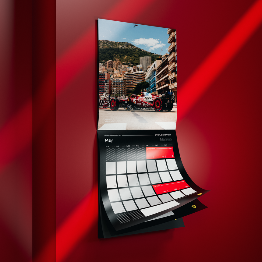 Ferrari offizieller 2026 Kalender, Limitierte Auflage