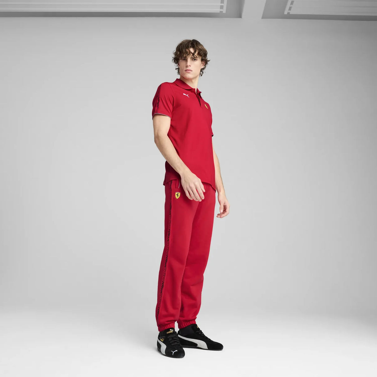 Ferrari Race Polohemd - Rot 🔥