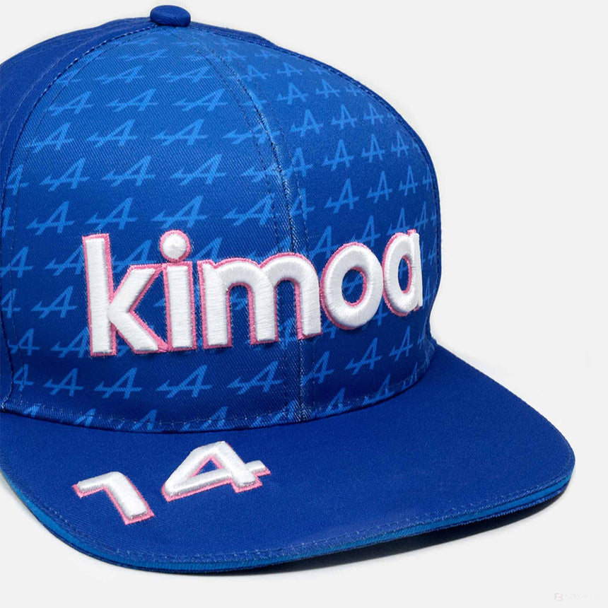 2022, Blau, Fernando Alonso Kimoa, Alpine Baseball Kappe - FansBRANDS®