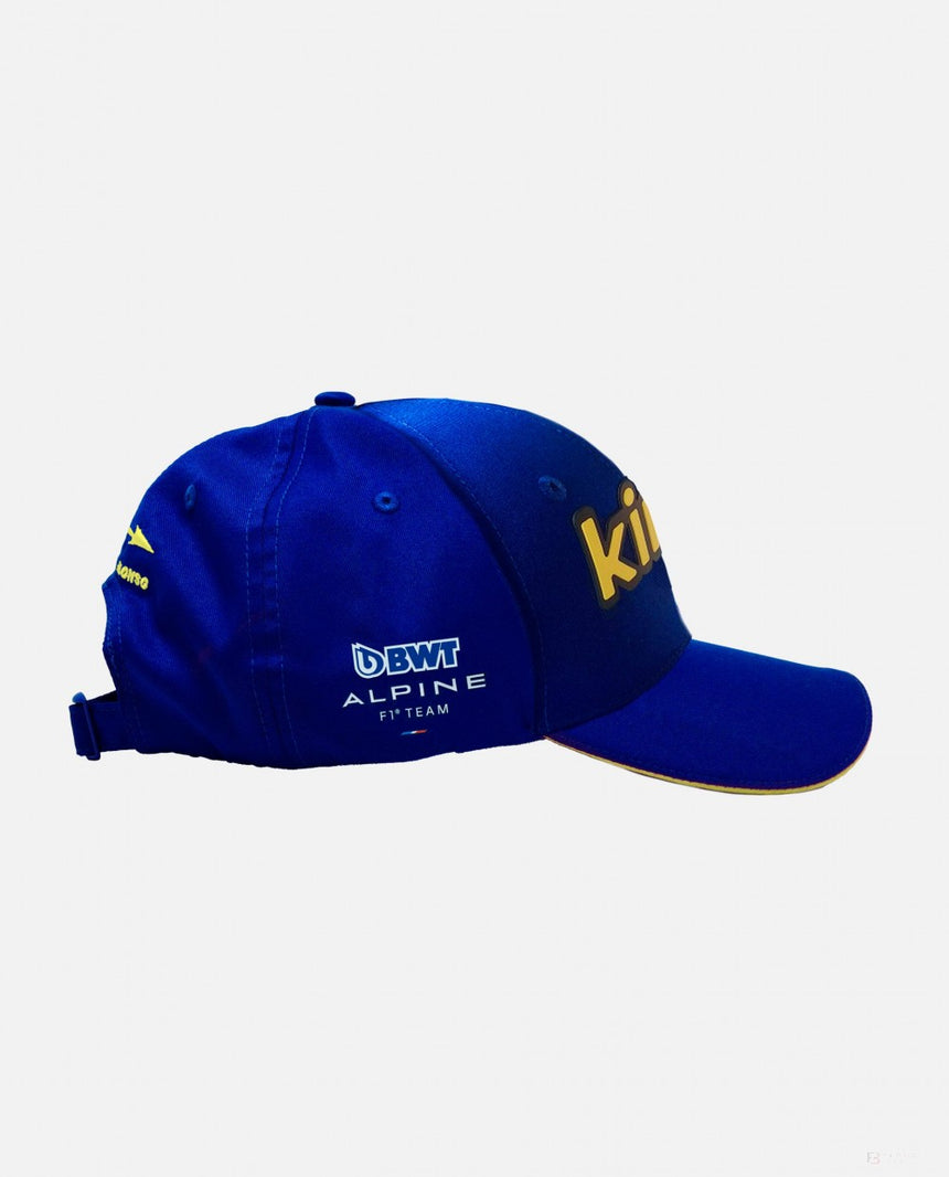 2022, Blau, Fernando Alonso Kimoa Spain GP, Alpine Baseballmütze - FansBRANDS®