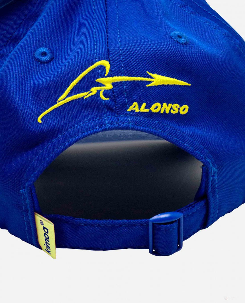 2022, Blau, Fernando Alonso Kimoa Spain GP, Alpine Baseballmütze - FansBRANDS®