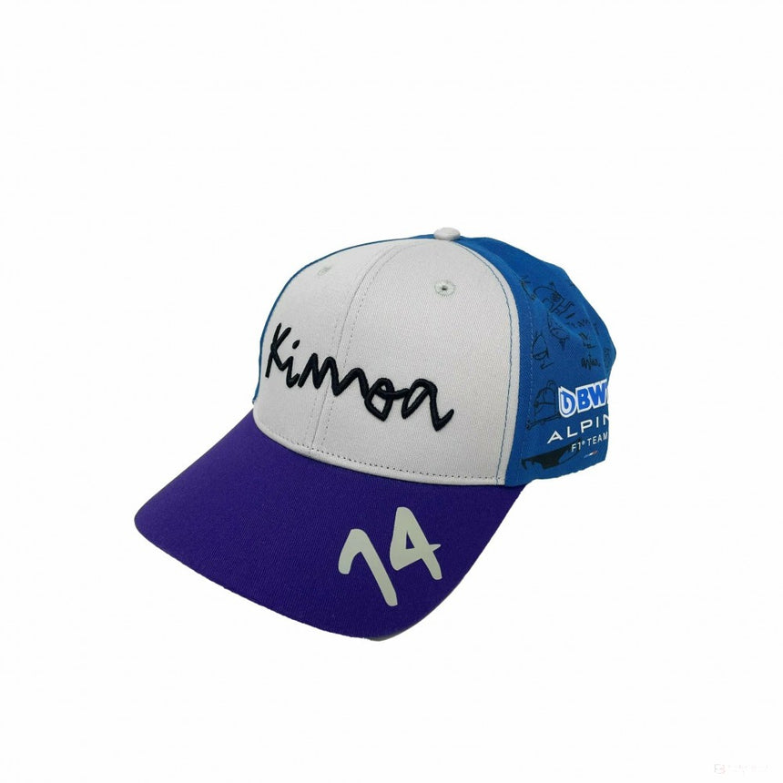 2022, Blau, Fernando Alonso Kimoa Japan GP, Alpine Baseballmütze - FansBRANDS®