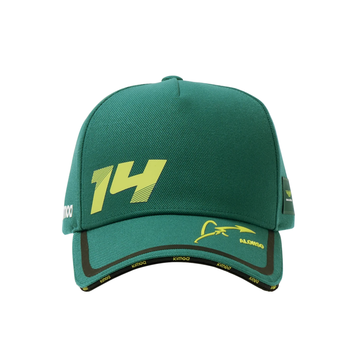 Fernando Alonso cap, Kimoa, technology, green, 2024