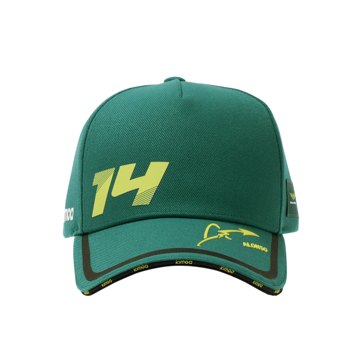 Fernando Alonso cap, Kimoa, technology, green, 2024