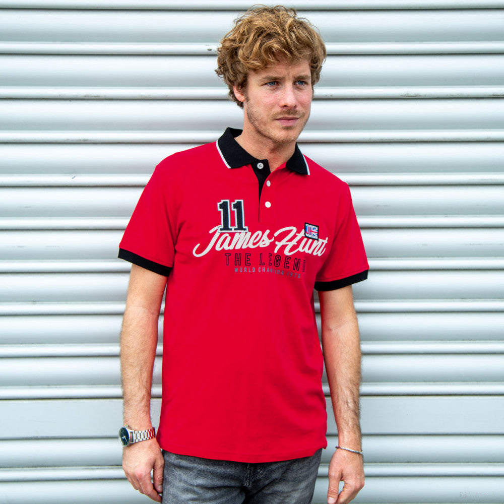 2020, Rot, James Hunt Zandvoort Polo Hemd - FansBRANDS®