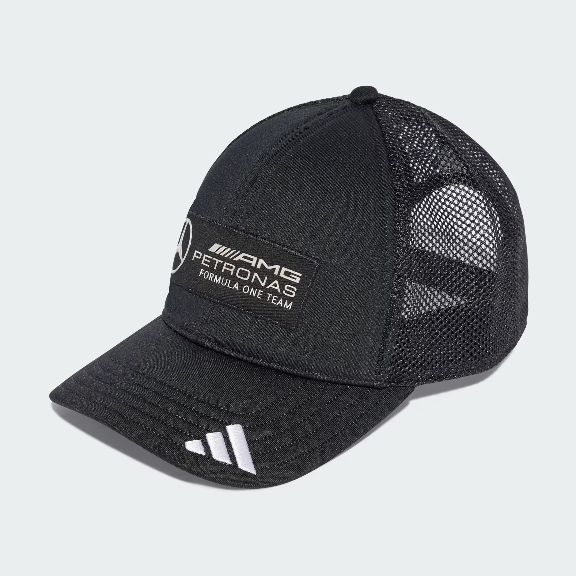 Mercedes Lkw-Mütze, vollständiges Logo, schwarz 🔥