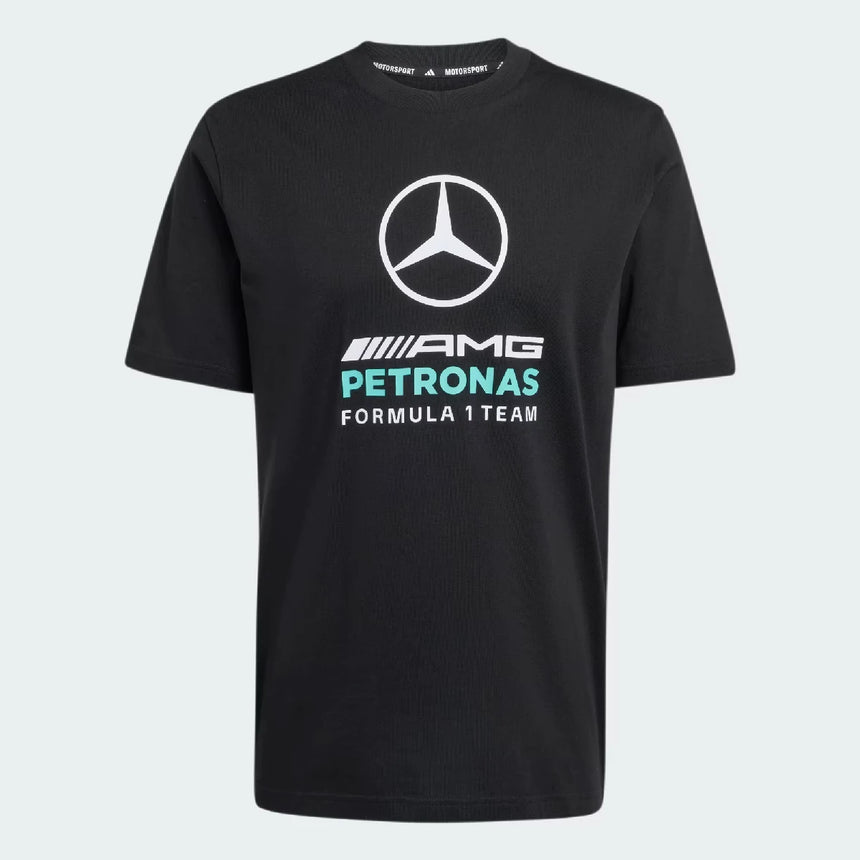 Mercedes Polo, Dna, grafisch, adidas, schwarz, 2026