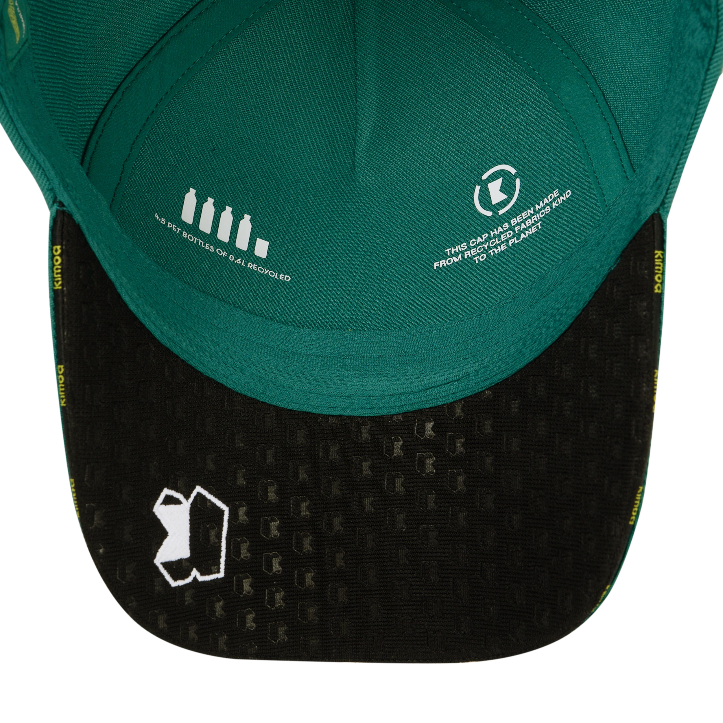 Fernando Alonso cap, Kimoa, technology, green, 2024