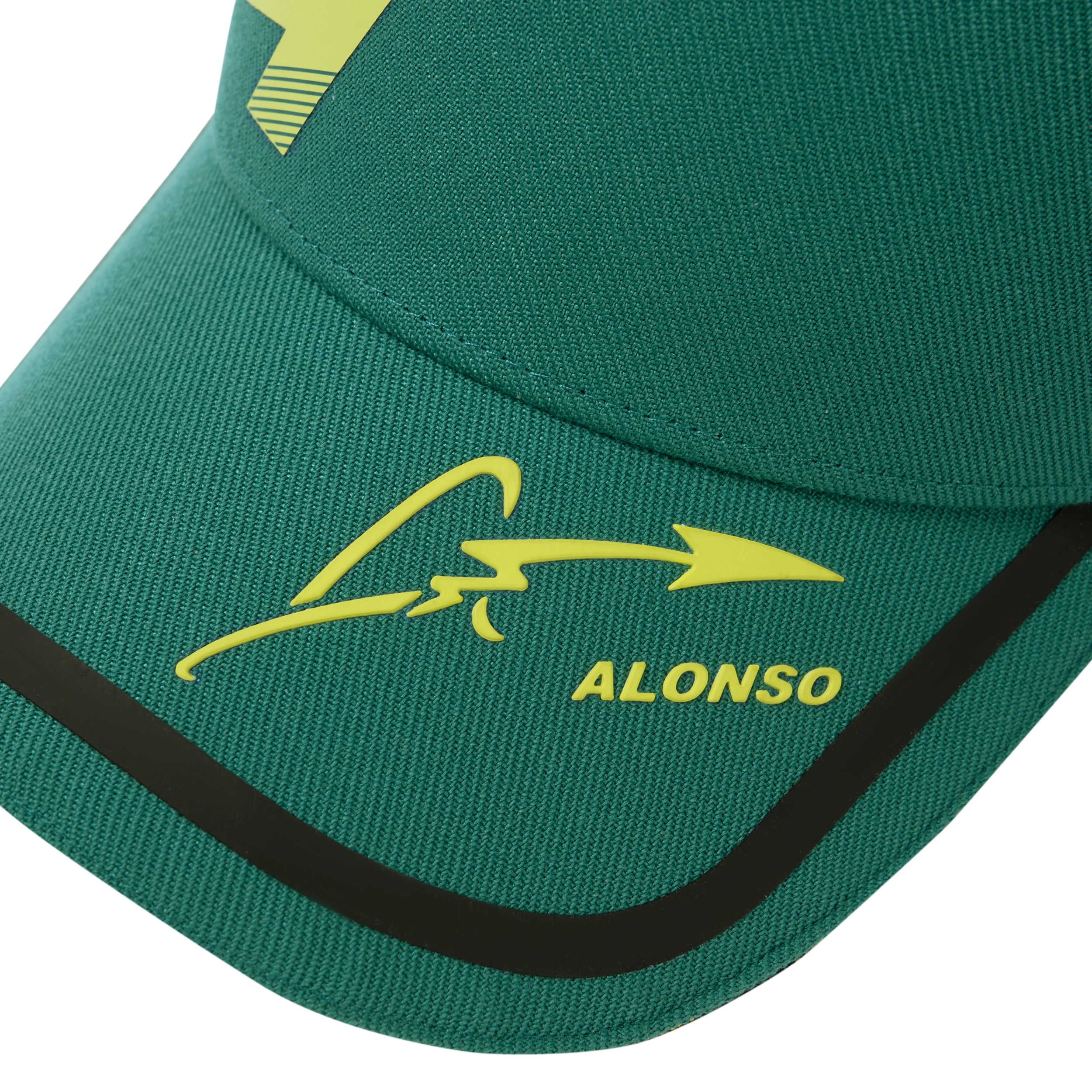 Fernando Alonso cap, Kimoa, technology, green, 2024