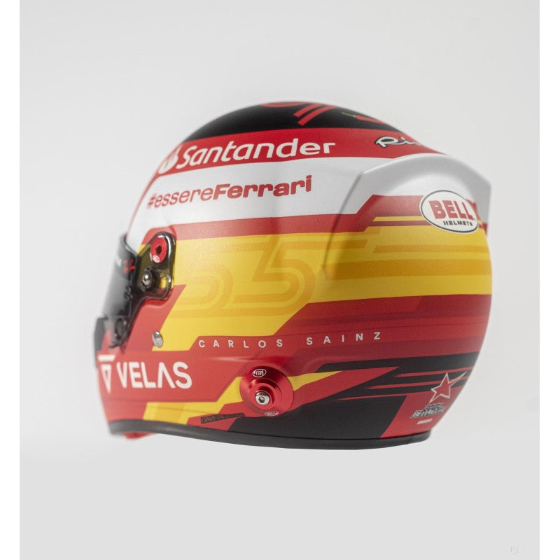 Carlos Sainz Minihelm im Maßstab 1:2, 2022 - FansBRANDS®