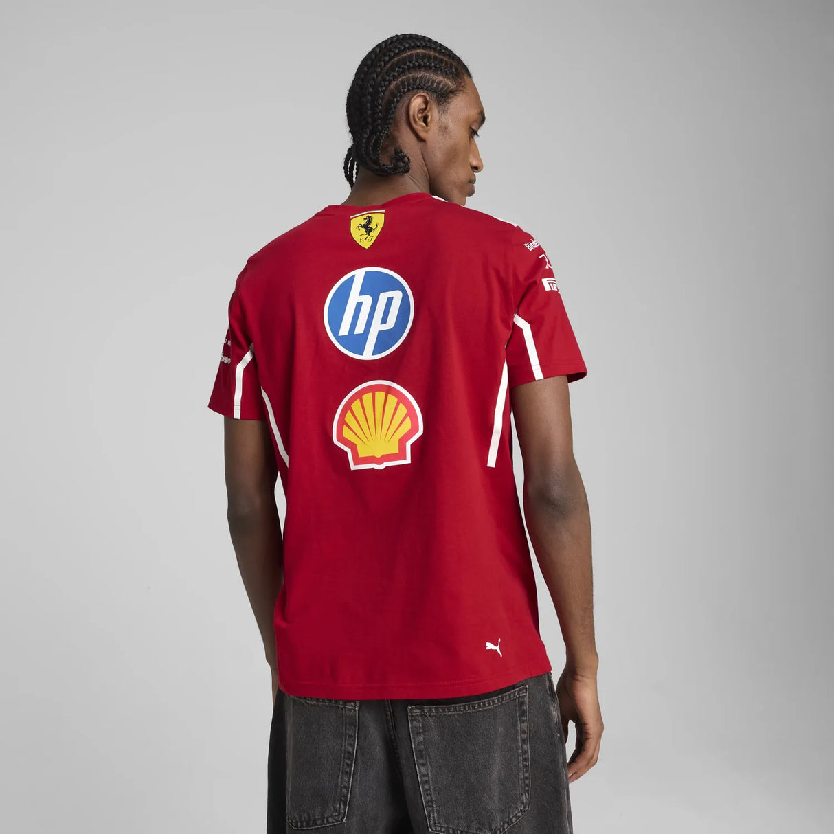Scuderia Ferrari Team Rundhals-T-Shirt 🔥
