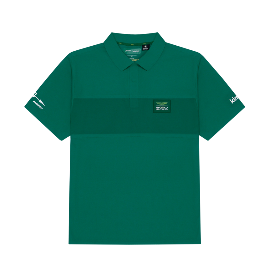 Fernando Alonso polo, Kimoa, minimal, grün, 2024