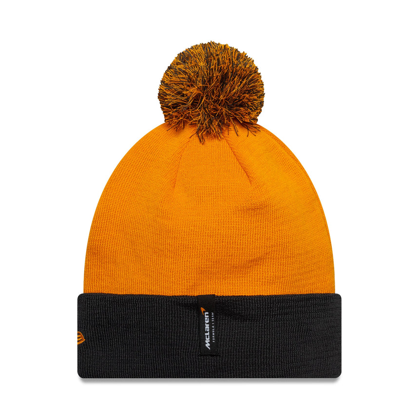 Gorro de invierno McLaren con pompón 🔥