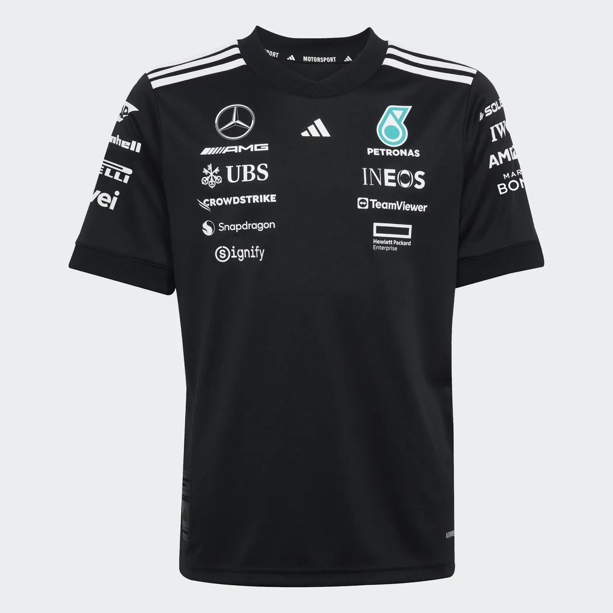 Mercedes Fahrer Kurzarm-T-Shirt - Kinder 🔥
