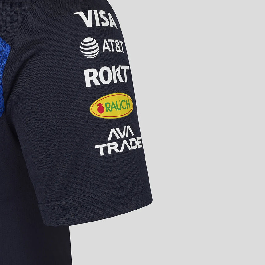 Red Bull T-Shirt, Team, Damen, Blau