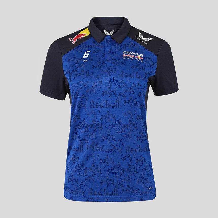 Red Bull Polo, Team, Isack Hadjar, Damen, Blau, 2026