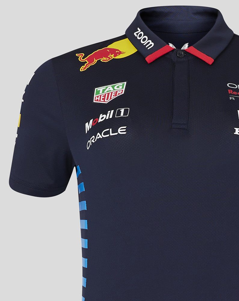 Red Bull polo-shirt, Castore, team, damen, blau, 2024 - FansBRANDS®