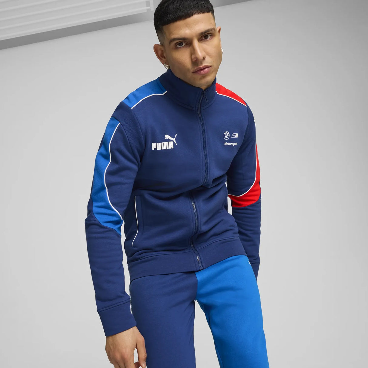 BMW MMS MT7 zip-up jacket - Blue 🔥