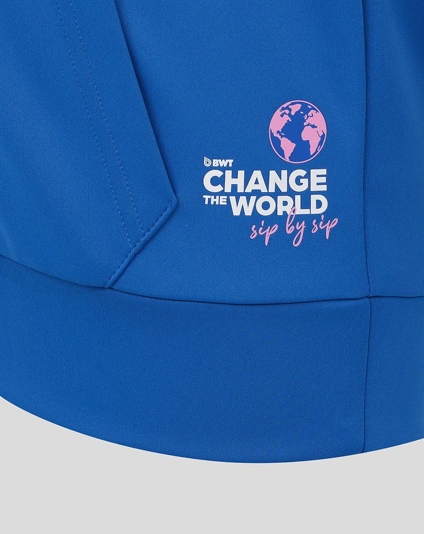 Alpine Hoodie, Vollreißverschluss, Team, Kinder, Blau