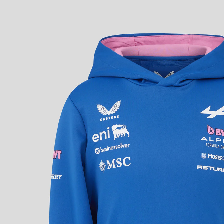 Alpine Hoodie, Team, blau, Kinder