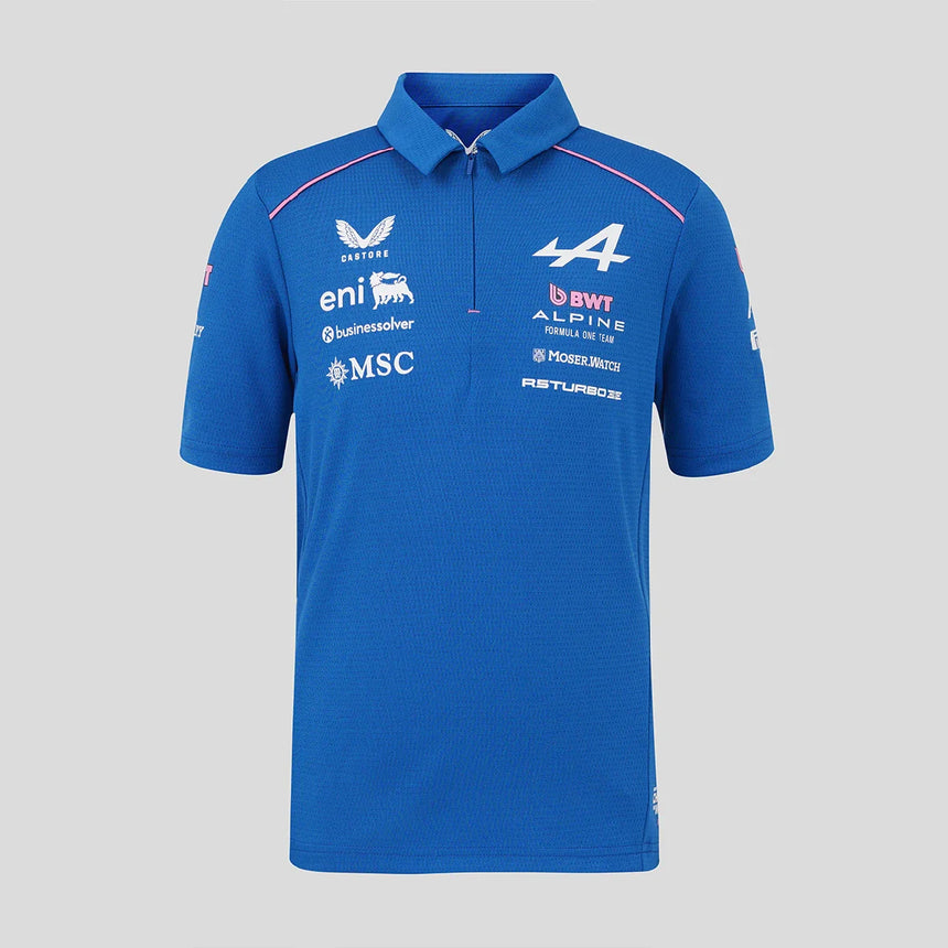 Alpine Polohemd, Team, Kids, Blau, 2026