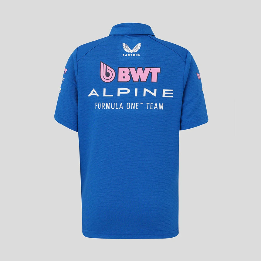 Alpine Polohemd, Team, Kids, Blau, 2026