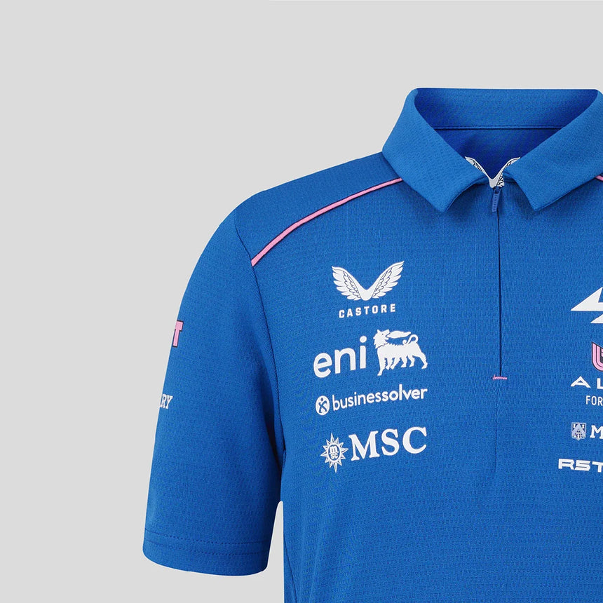 Alpine Polohemd, Team, Kids, Blau, 2026