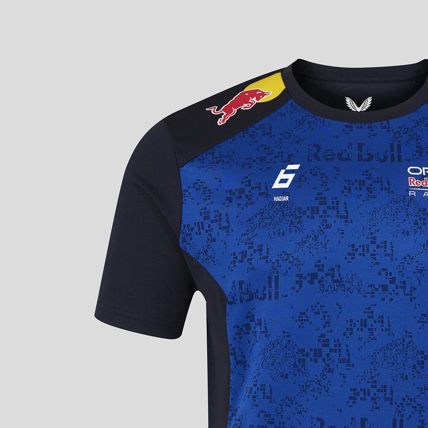 Red Bull T-Shirt, Team, Isack Hadjar, Blau, 2026