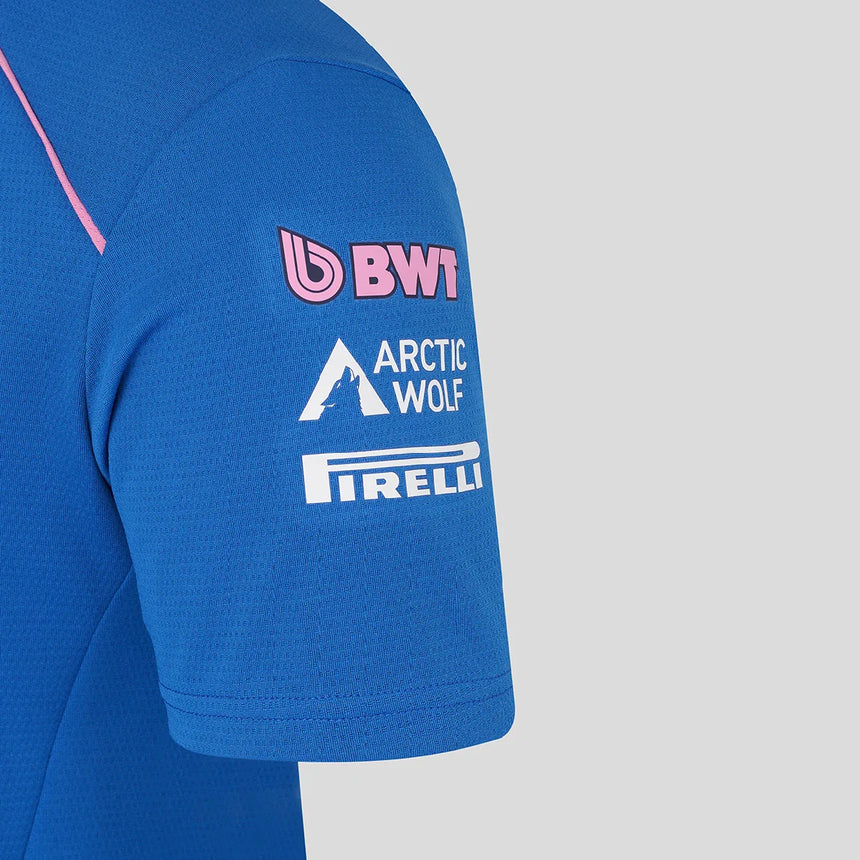 Alpine Polohemd, Team, Blau, 2026