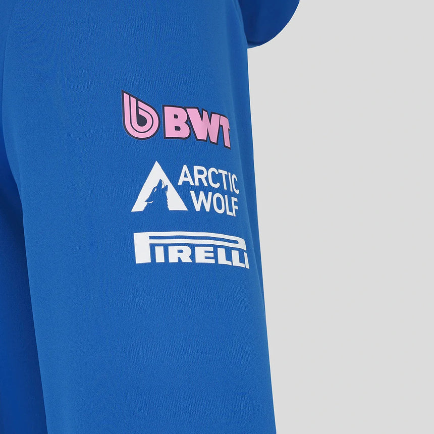 Alpine Hoodie, Vollreißverschluss, Team, Blau