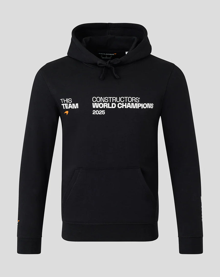 McLaren Hoodie, Konstrukteurs-Weltmeister, 2025, schwarz 🔥