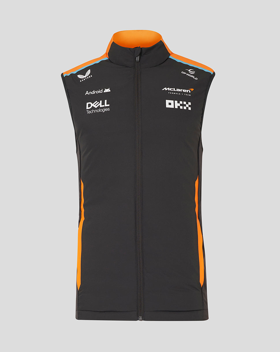 McLaren weste, Castore, team, Hybrid, grau, 2024