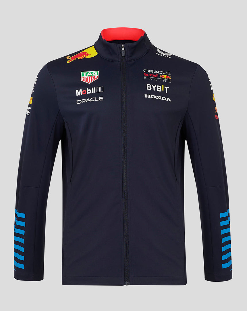 Chaqueta Red Bull Castore Softshell azul 2024
