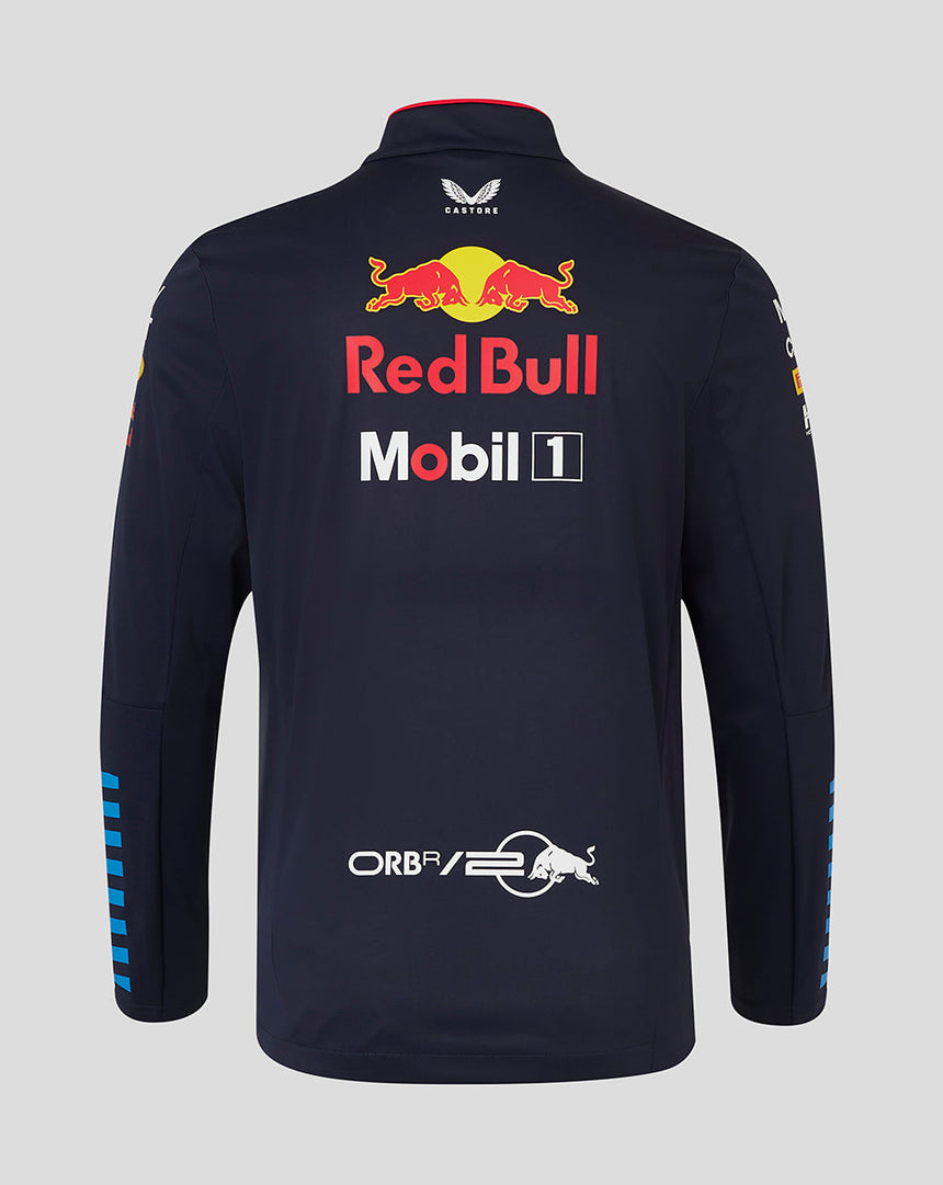 Chaqueta Red Bull Castore Softshell azul 2024