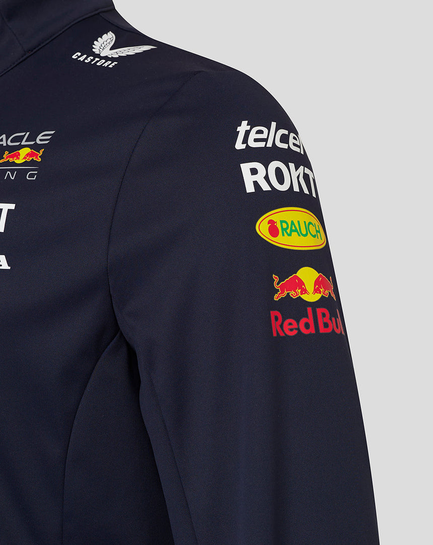 Chaqueta Red Bull Castore Softshell azul 2024