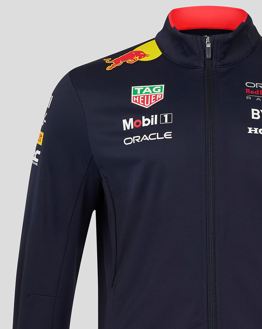 Chaqueta Red Bull Castore Softshell azul 2024