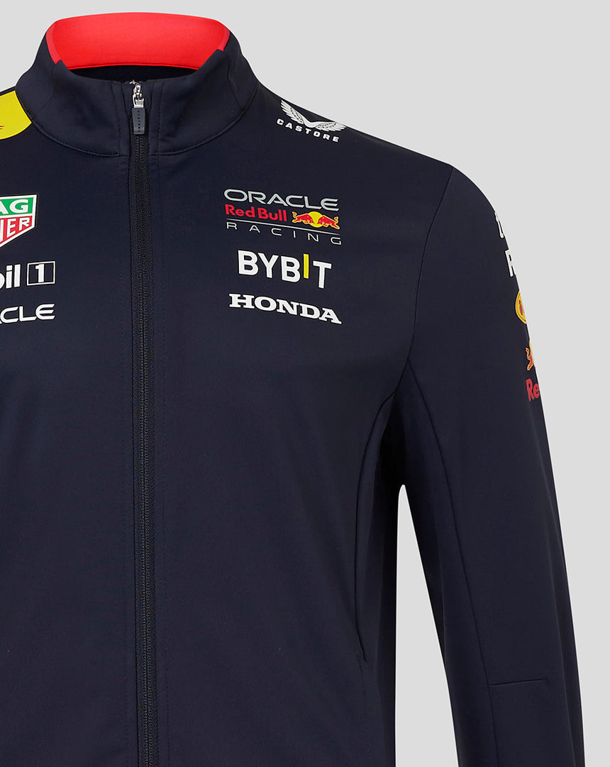 Chaqueta Red Bull Castore Softshell azul 2024