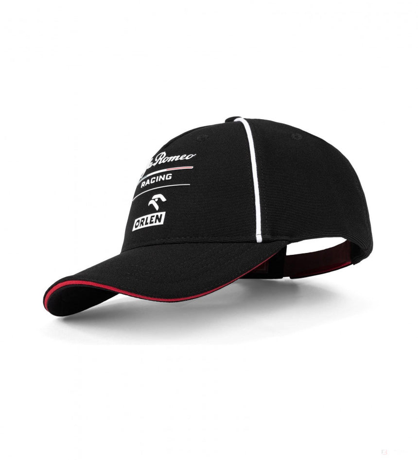 Alfa Romeo Team Baseballmütze, Adult, Schwarz, 2021 - FansBRANDS®