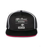 Alfa Romeo Team Flatbrim kappe, Adult, Schwarz, 2021 - FansBRANDS®