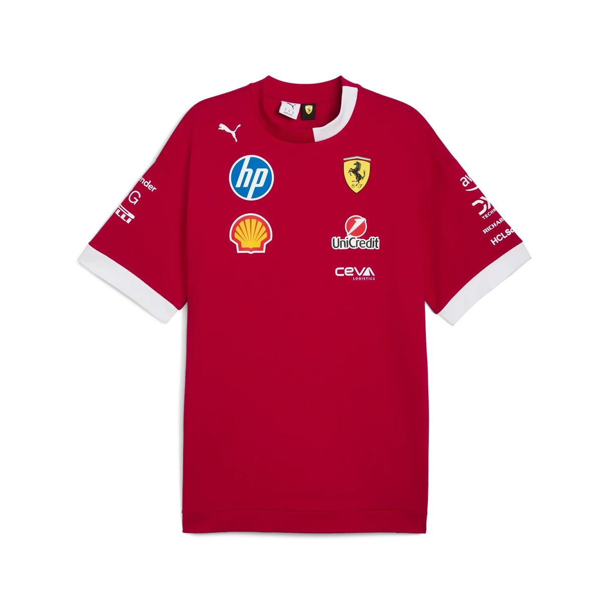 Scuderia Ferrari Drivers Oversized Rundhals-T-Shirt 🔥