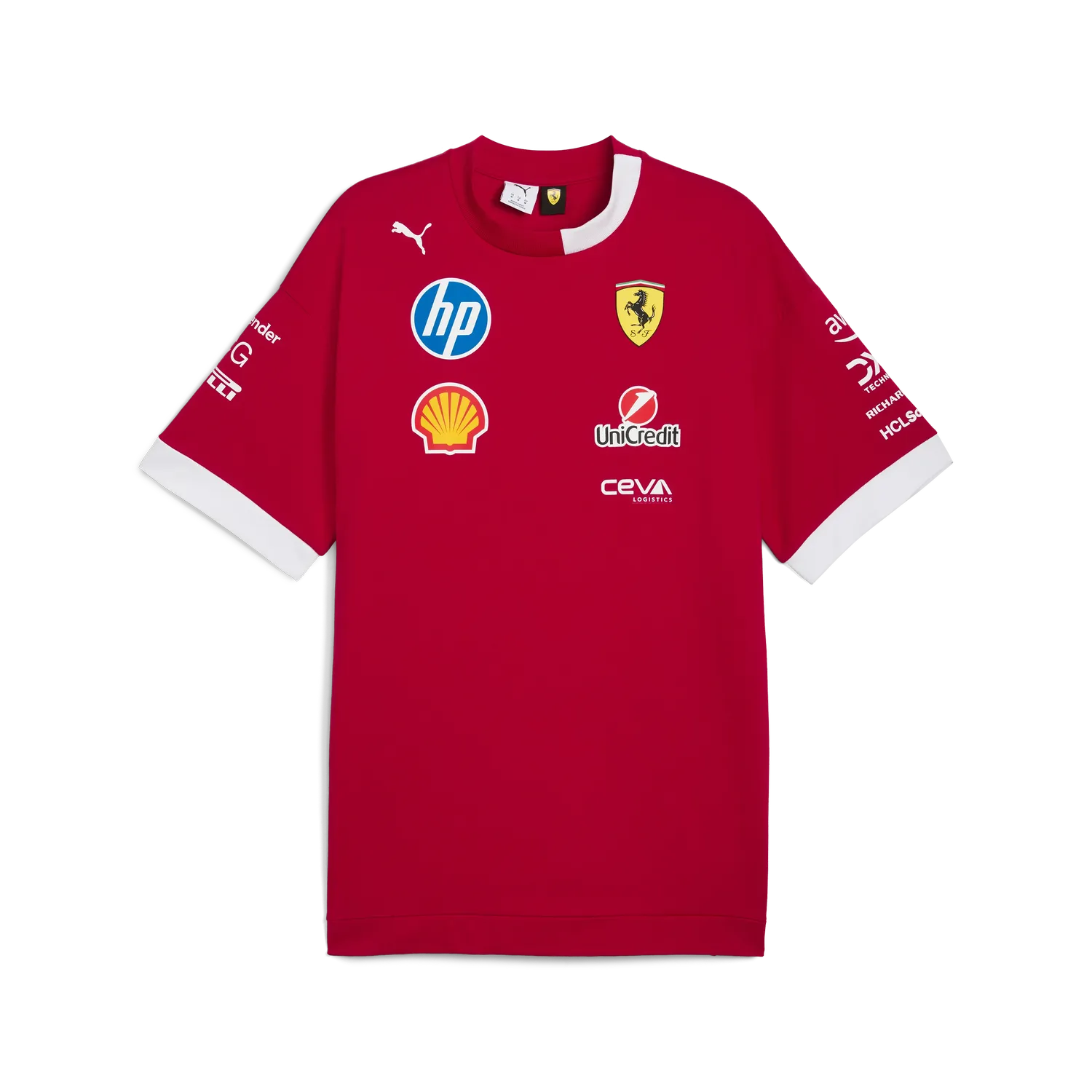 Scuderia Ferrari Drivers Oversized Rundhals-T-Shirt 🔥