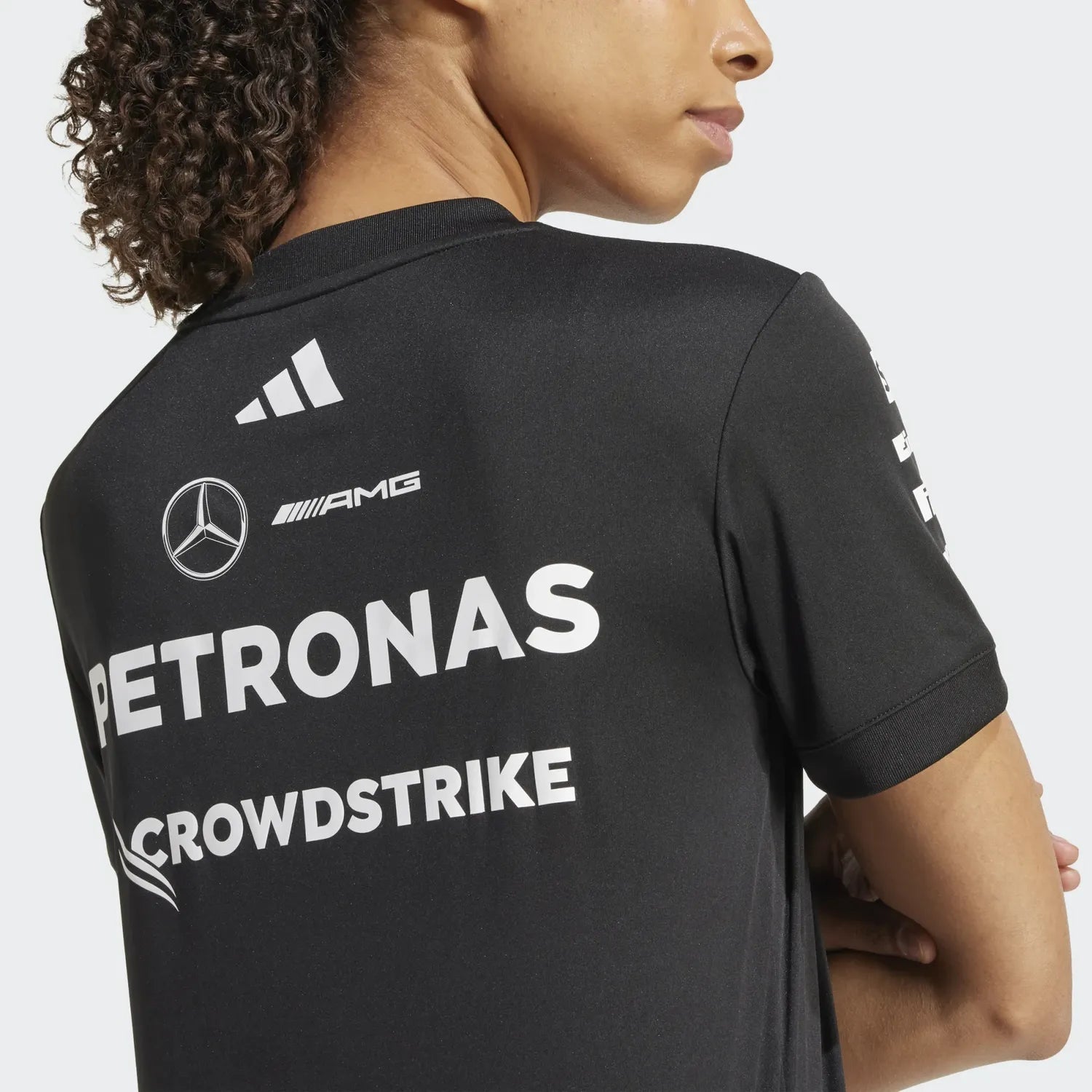 Mercedes Fahrer Kurzarm-T-Shirt - Damen 🔥