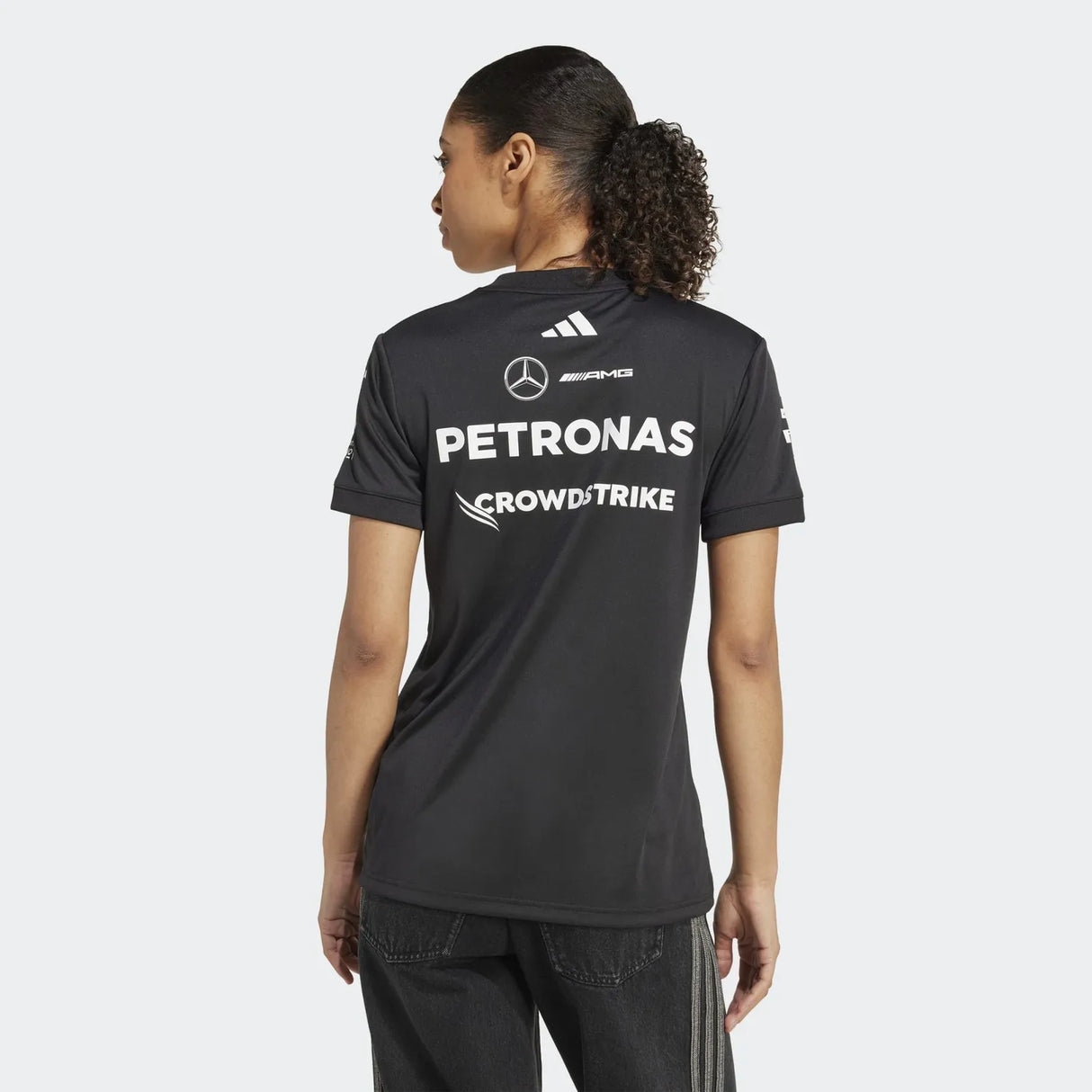 Mercedes Fahrer Kurzarm-T-Shirt - Damen 🔥