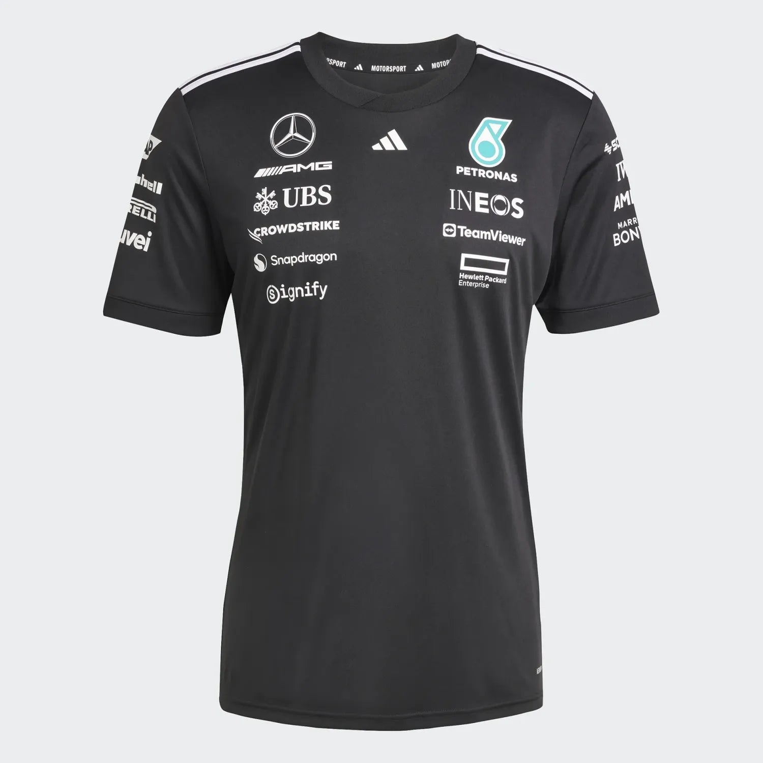 Mercedes Fahrer Kurzarm-T-Shirt - Damen 🔥