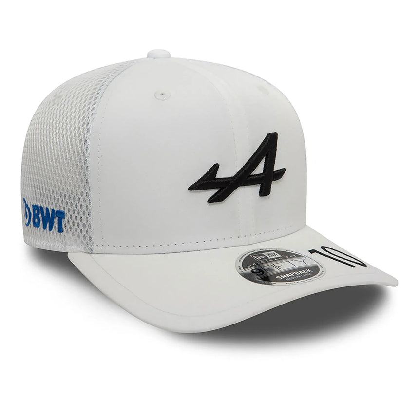 Alpine Cap, NEW ERA, Pierre Gasly, 9FIFTY, Adult, White, 2024