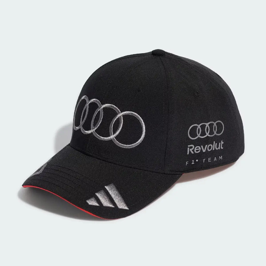 Audi adidas Kappe, Team, Nico Hülkenberg, Schwarz, 2026