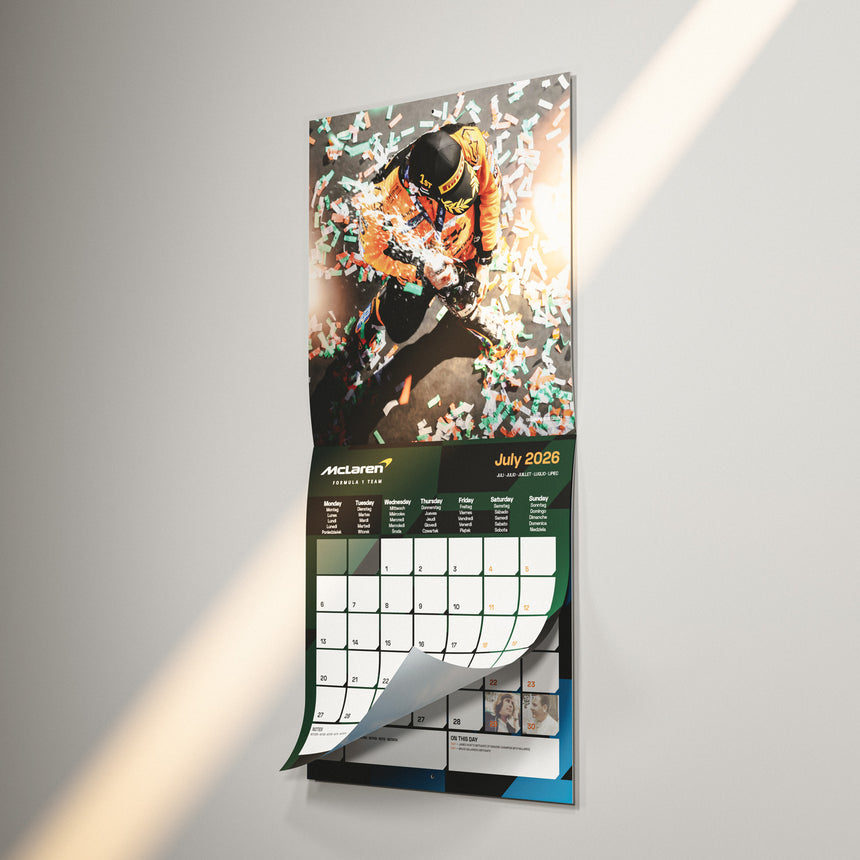 McLaren Formula 1 Team - Offizieller Kalender - 2026
