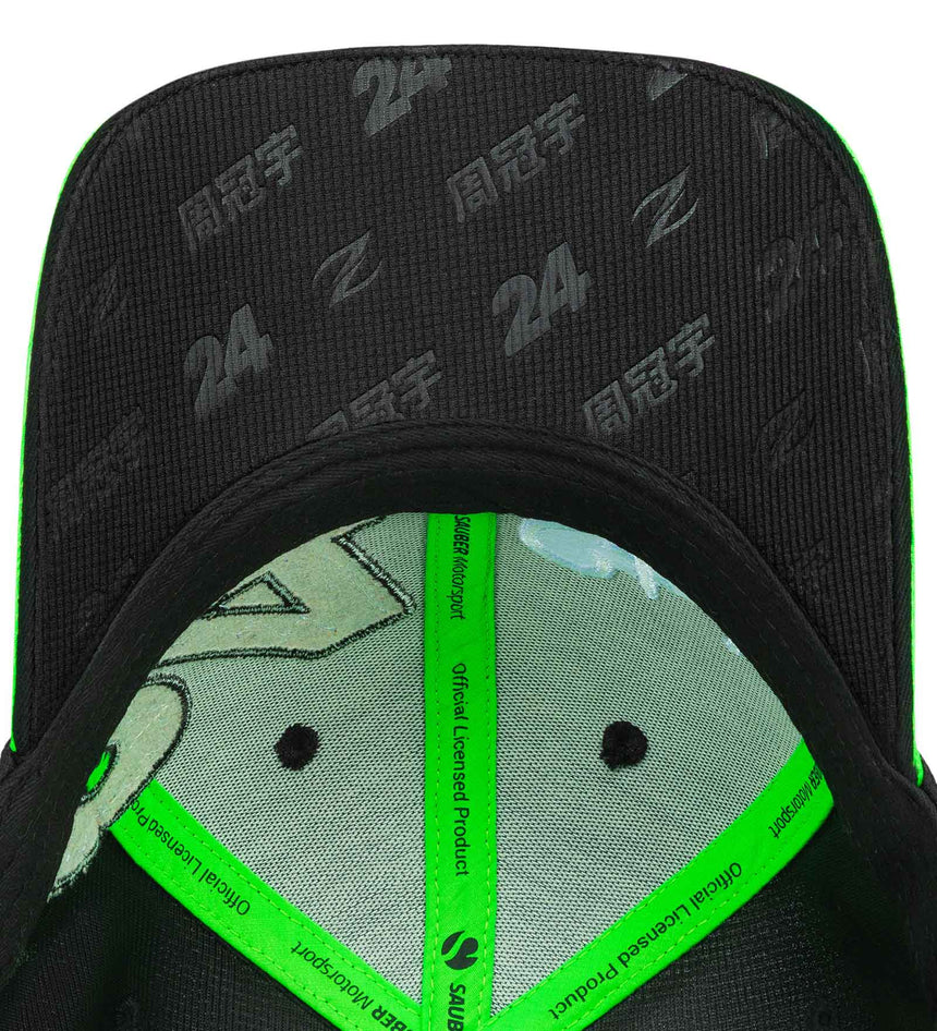 Gorra Kick Clean, CODE ZERO, Guanyu Zhou, negra