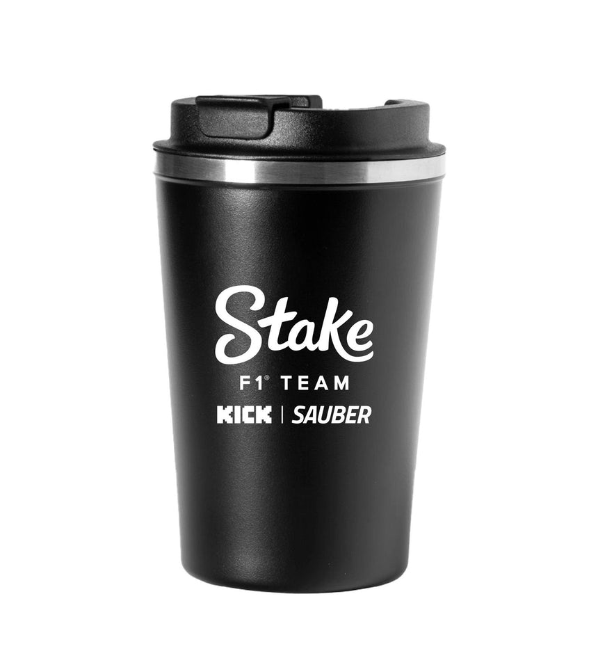 Taza de viaje Kick Clean, CODE ZERO, negra