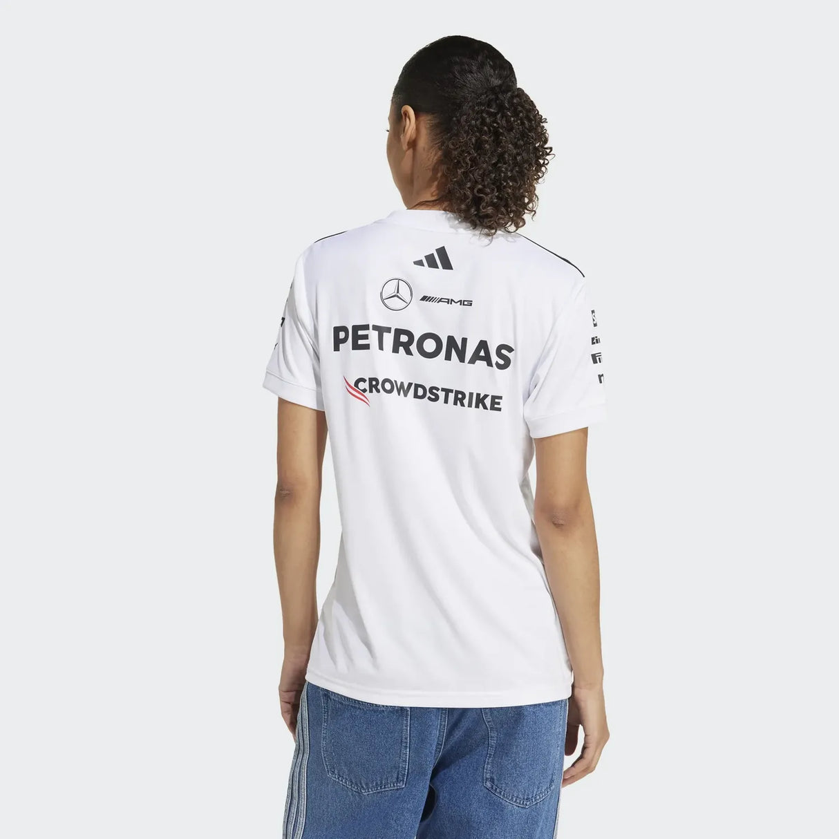 Mercedes Fahrer Kurzarm-T-Shirt - Damen 🔥